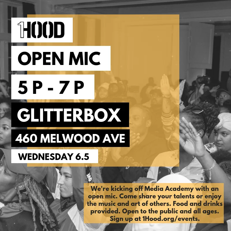 Open Mic night event