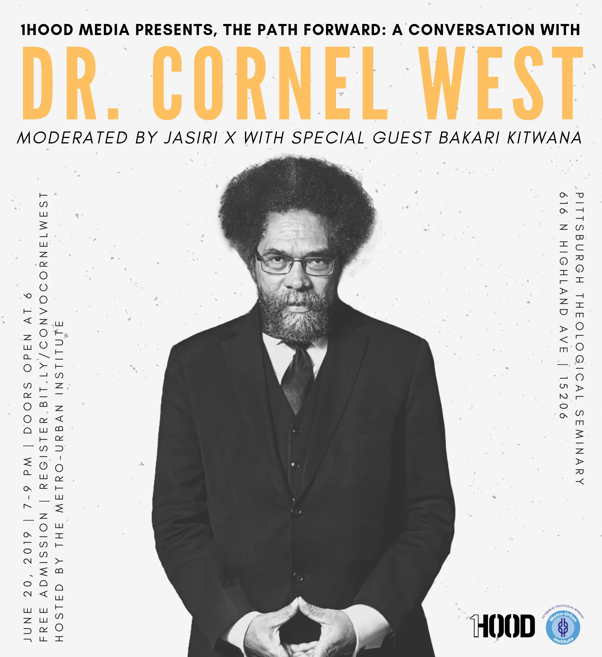Dr. Cornel West speaking event