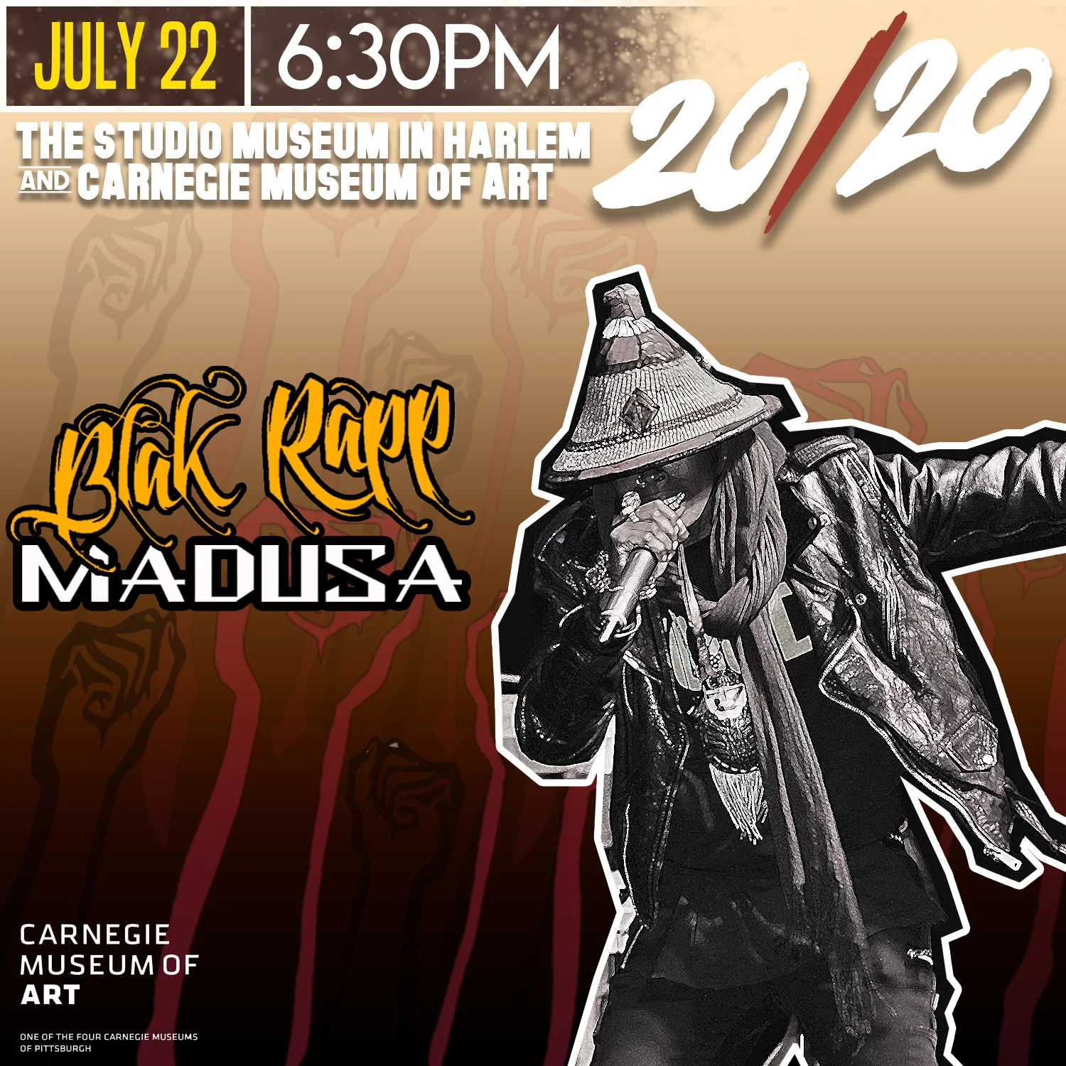 Carnegie PopUps featuring Blak Rapp