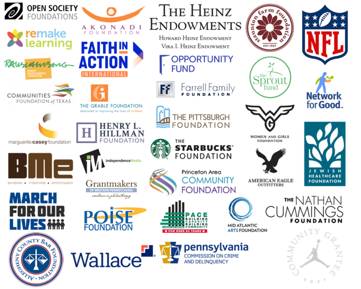 Our supporters and community partners