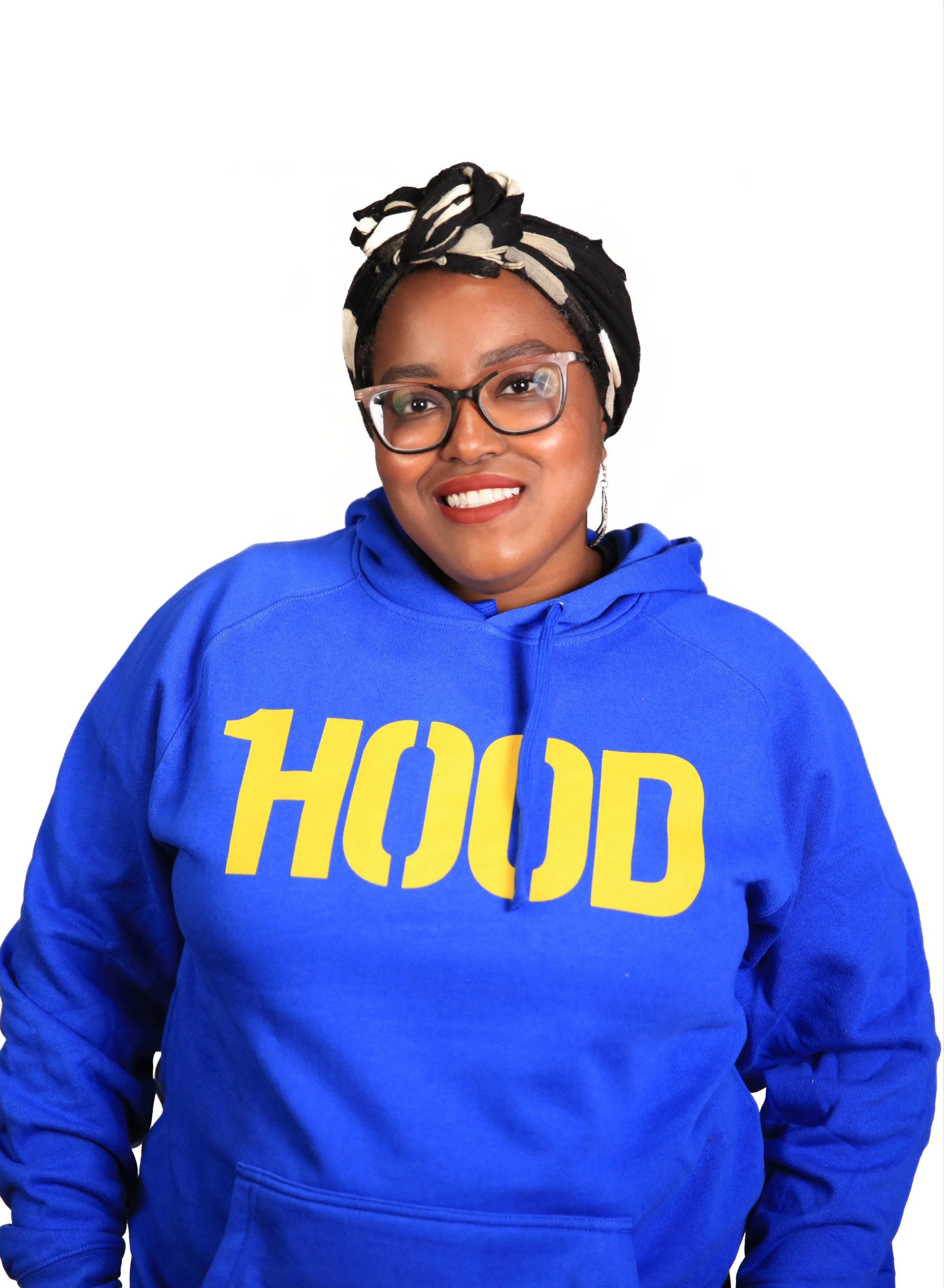 Blue & Yellow 1Hood Hoodie